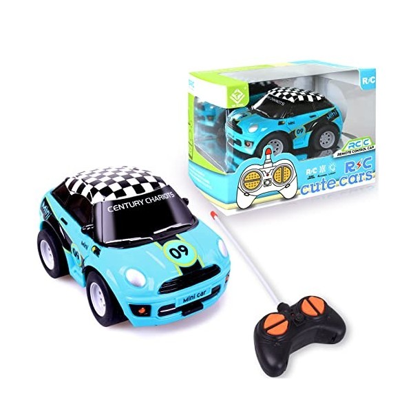 FORMIZON Voiture Telecommandée pour Enfant, Cartoon Voiture Radiocommandee, Mini Voiture télécommandée de Course, Cadeaux da