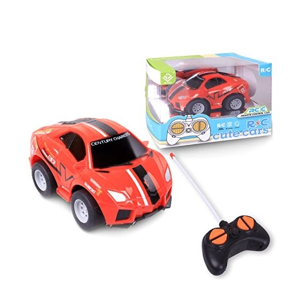 FORMIZON Voiture Telecommandée pour Enfant, Cartoon Voiture Radiocommandee, Mini Voiture télécommandée de Course, Cadeaux da