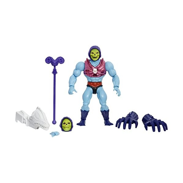 Maîtres de lUnivers Origins, figurine articulée Panthor, la bête fidèle de Skeletor, jouet pour collectionneurs et enfants d