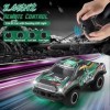 Coikes Voiture télécommandée 1:24 Voiture RC pour Enfants avec lumière LED RC Voiture de Course Jouet tout-terrain Télécomman