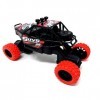 Brigamo Voiture télécommandée Monster truck SUV Crawler avec télécommande rouge 