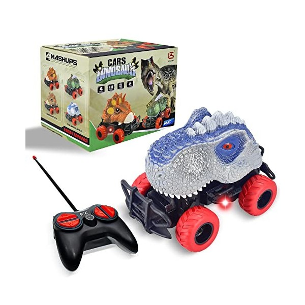 FGZU Jouet dinosaure pour garçon de 3 à 8 ans, voiture télécommandée pour garçons de 3 à 5 ans, jouets pour garçons de 4 à 6 