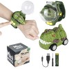 Tomatong Telecommandé Enfant Montre Voiture,Mini Mignon Poignet Montre Racing Jouetde Course pour 3 Ans garçon Fille,USB,Hall