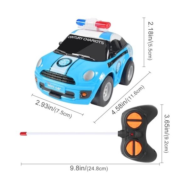 Voiture de police télécommandée pour bébé • Voitures Télécommandées