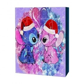 Calendrier de lAvent de Noël 2023 Compte à rebours de Noël Figurine dessin animé Calendrier cadeau 2023 24 pièces figurines 