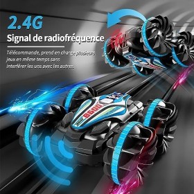 Voiture Télécommandée Tout Terrain, Capteur De Geste éTanche Voiture TéLécommandéE RC Voiture, Rotation à 360 ° Offroad Voitu