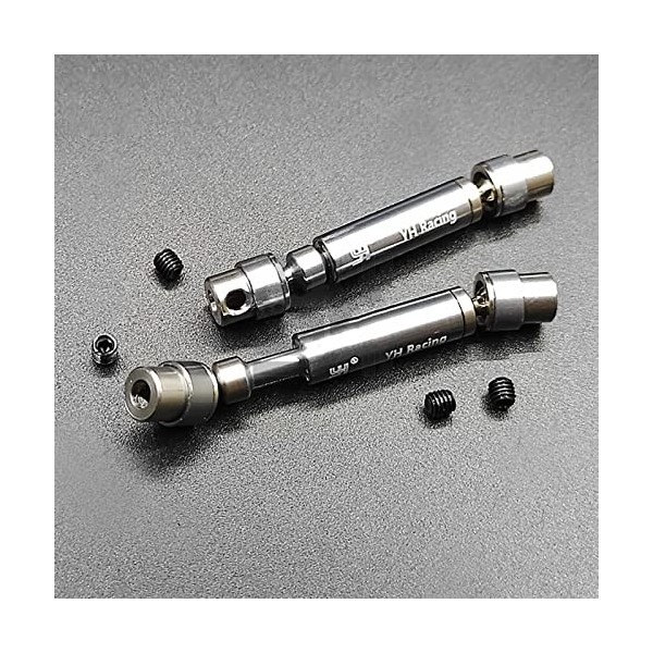 LICHIFIT Metal Universal Drive Shaft pour FMS 1:24 FCX24 Télécommande Toy Car Accessoires Modifiés