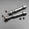 LICHIFIT Metal Universal Drive Shaft pour FMS 1:24 FCX24 Télécommande Toy Car Accessoires Modifiés