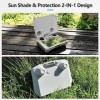 FPVtosky 2 en 1 DJI RC Pare-soleil & RC Coque de protection Mini 3 Pro Sun Shade Screen Protector pour DJI Mini 3/ Mini 3 Pro