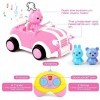 Boderam Télécommande Voiture Toy Cartoon Radio télécommande télécommande RC Voiture avec Musique, lumières et Cadeaux danima