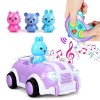 kramow Voiture Jouet RC Voiture Télécommandée avec lumière et Musique Cadeaux danniversaire pour Enfants Garçons Filles