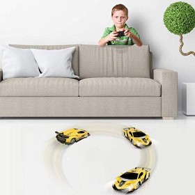 Blasland Machine télécommandée jouets pour enfants de 3 à 12 ans, voiture, télécommandée, modèles RC car à 360 °, éclairage d