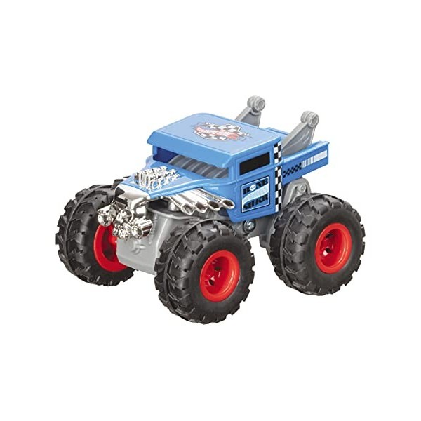 Hot Wheels - Mondo Motors - voiture télécommandée - Monster Truck - Bone Shaker -10cm - tout-terrain - wheelies - jouet enfan