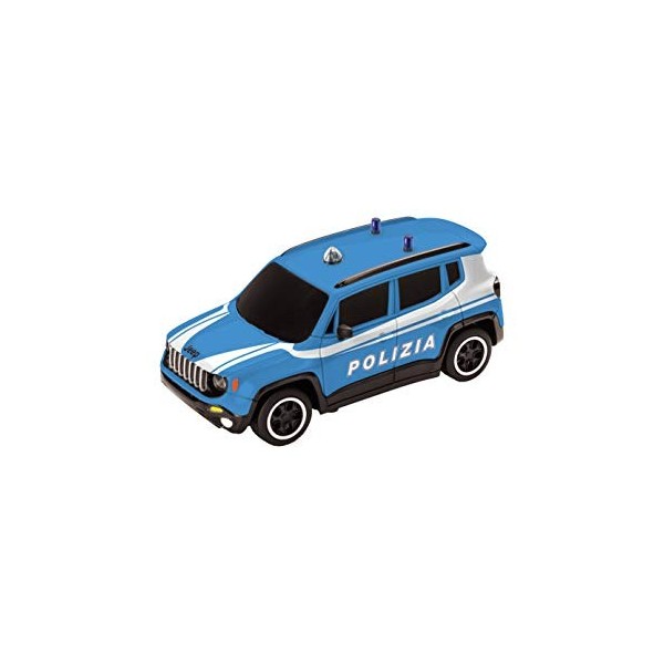 MONDO Motors- Jeep Renegade Security - Voiture radiocommandée - 3 Couleurs Assorties - Echelle 1:24-63564