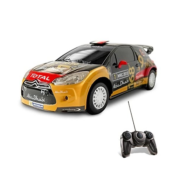 Mondo Motors - 63114 - Véhicule Miniature Radiocommandé - Citroen DS3 WRC R/C - Modèle aléatoire