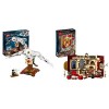 LEGO 75979 Harry Potter Hedwige: Maquette Collector avec Ailes Articulées & 76409 Harry Potter Le Blason de la Maison Gryffon