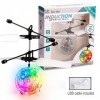 XUBX 2 pièces RC Flying Ball Kids Toys, Hélicoptère davion RC à LED avec capteur de Main, Mini hélicoptère Infrarouge Jouets