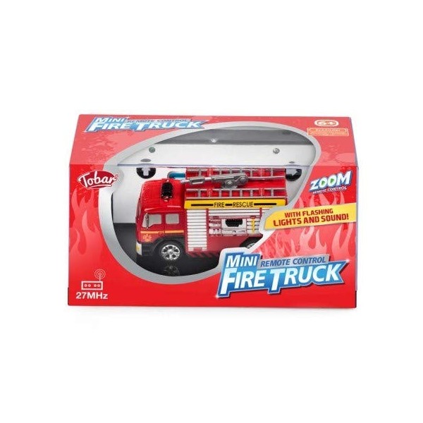 Tobar 36672 Mini Camion de Pompiers télécommandé