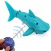 Escomdp Mini requin télécommandé - Bateau sous-marin électrique réaliste - Jouet pour piscine, réservoir deau, cadeau danni