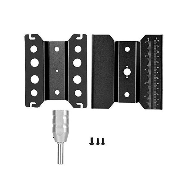 needlid Station de réparation de Voiture modèle en Alliage daluminium, Support de Travail de Voiture RC, pour Jouet RC Voitu