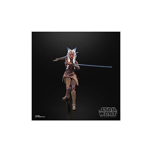 Star Wars The Black Series Ahsoka Tano Toy Figurine de Collection Rebels à léchelle 15 cm Jouets pour Enfants à partir de 4 