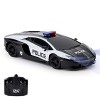 Lamborghini Aventador - Télécommande sous Licence Officielle pour Enfants avec Feux de Travail, Modèle RC pour Voiture 1:24, 