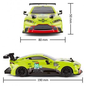 CMJ RC Cars™ Aston Martin Voiture télécommandée sous Licence Officielle Aston Martin Vert