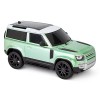 CMJ RC Cars Land Rover Defender Voiture télécommandée sous Licence Officielle 1:24 avec lumières LED fonctionnelles, Supercar