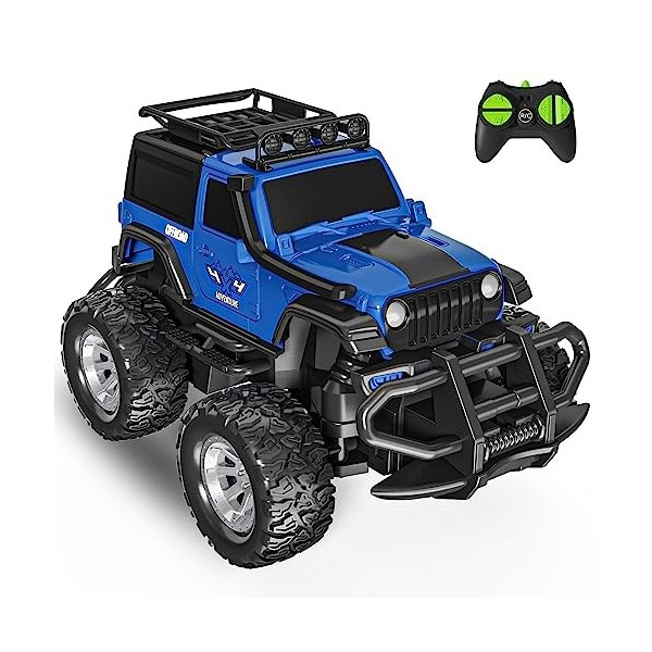 Tecnock Jouet Voiture Télécommandée pour Enfants 3 4 5 6 7 8 Ans, 1/43 2,4GHz Petite Voiture, Jouet Voiture RC Cadeau danniv