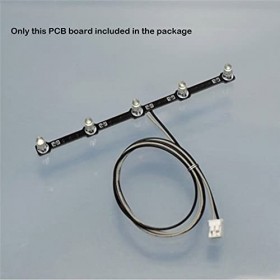 LICHIFIT Pièce de modification pour projecteur de toit de voiture Tamiya 1/14 Scania 770S 6 × 4 56368 RC Accessoires de voitu