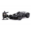 Jada Toys Animated Series Batmobile, Die-cast, avec Figurine Batman, échelle 1/32, Noir, 253213004, Taille Unique