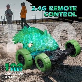 Voiture Télécommandée Enfant, Jouet Enfant 3 Ans Garcon,2.4GHz Voiture Radiocommandee Rotation à 360 °,Cadeaux Anniversaire G