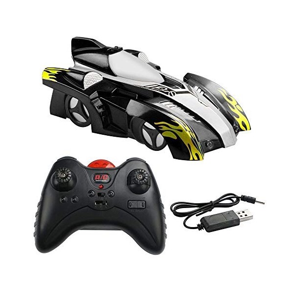 Yangers RC Radio Voiture Télécommandée USB Rechargeable Mur Escalade, 4 Canal Contrôle Defy Gravité Climber Jouet Électrique 