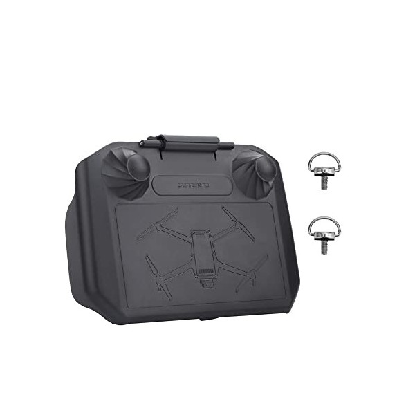 Xingsiyue Protecteur de Manette et Pare-Soleil pour Mini 3 Pro RC Télécommande, 2 en 1 Multifonctions Bâtons de Contrôle Écra