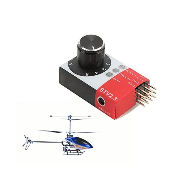 Testeur Servo, 3 Modes Testeur Servo RC Fiable Faible Puissance pour Hélicoptères Télécommandés