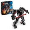 LEGO 75368 Star Wars Le Robot Dark Vador, Figurine à Construire avec Pièces Articulées, Minifigurine et Grand Sabre Laser Rou