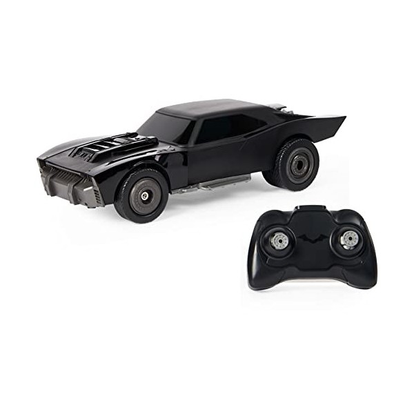 THE BATMAN LE FILM - BATMOBILE RC 1:20 BATMAN - DC COMICS - Batmobile Radiocommandée Batman Echelle 1:20 Toutes Fonctions - T