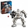 LEGO 75370 Star Wars Le Robot Stormtrooper, Maquette de Figurine à Construire avec Pièces Articulées, Minifigurine et Blaster
