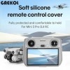 GAEKOL Mini 3 Pro RC Coque en Silicone + Collier/Dragonne pour DJI Mini 3 Pro DJI AIR 2S DJI Mavic 3 Classic RC Télécommande