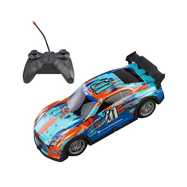 Goolsky Voiture Télécommandée Drift, Voiture de Dérive 1/22 RTR 4WD 27MHz Voiture de Course Multicolore avec Coque de Voiture