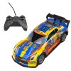 Goolsky Voiture Télécommandée Drift, Voiture de Dérive 1/22 RTR 4WD 27MHz Voiture de Course Multicolore avec Coque de Voiture