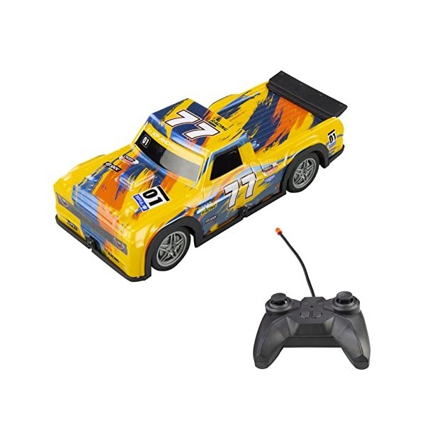Goolsky Voiture Télécommandée Drift, Voiture de Dérive 1/22 RTR 4WD 27MHz Voiture de Course Multicolore avec Coque de Voiture