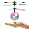 GDZTBS Flying Ball Télécommande Hélicoptère Ball Drone Induction avec LED clignotantes Balle Volant Électrique pour Garçons F