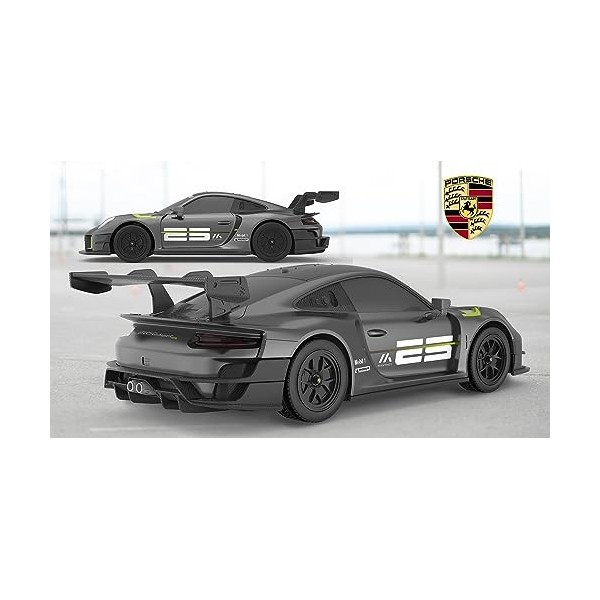 Jamara Porsche 911 GT2 RS Clubsport 25 1:24 2,4 GHz – Peinture fidèle à loriginal, Voiture RC