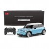 Mini Cooper Remote Radio Controlled Car 1:24 Scale Model Electric Toy R/C - Blue by Rastar