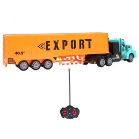 BROLEO Semi-Camion télécommandé, Vitesse Impressionnante en Marche Arrière, échelle 1:48, Semi-Camion télécommandé pour à la 