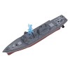 SPYMINNPOO Navire de Guerre télécommandé, 2,4 GHz Télécommande Mini Bateau Simulation Télécommande Navire de Guerre Eau Enfan