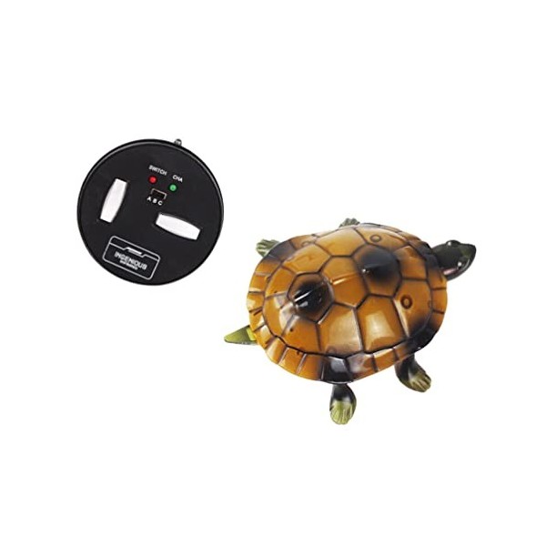 TOYANDONA Jouet Tortue Télécommandé pour Enfants Tortue Rc Réaliste Jouets Électriques pour Animaux De Compagnie Blague Farce