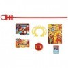 BAKUGAN 3.0 - Pack 1 Special Attack - Assemblez Et Personnalisez Votre Bille 1 Anneau De Combat 1 Lanceur 3 Cartes - Collecti