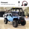 Oumefar Télécommande de Treuil RC Télécommande de Treuil en Métal de Voiture RC pour Modèle de Voiture TRX4 SCX10 D90 1/10 RC